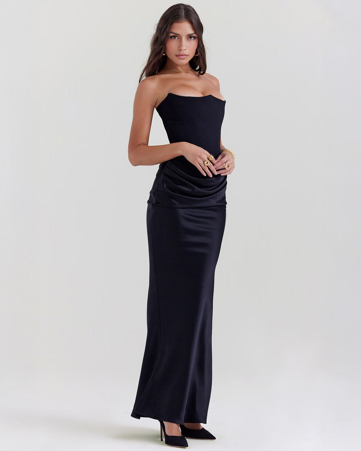 Bianca | Abito Maxi